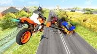 Aerial Motorcycle Racing Journey