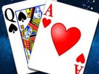 Dame de Pique Classic Hearts Card Game