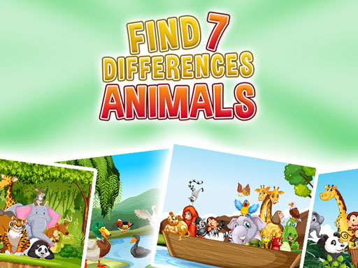 Animal Find the Differences Puzzle