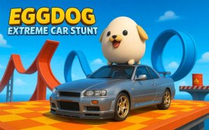 Eggdog Extreme Car Stunt Game Online - Ludoryx free online game