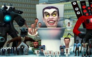 Skibidi Toilet Sliding Puzzle Game Online - Ludoryx free online game