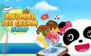 Animal Ice Cream Shop: Panda's Seaside Treats Online Game - Ludoryx free online game