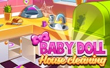 Baby Doll House Cleaning Game Online
