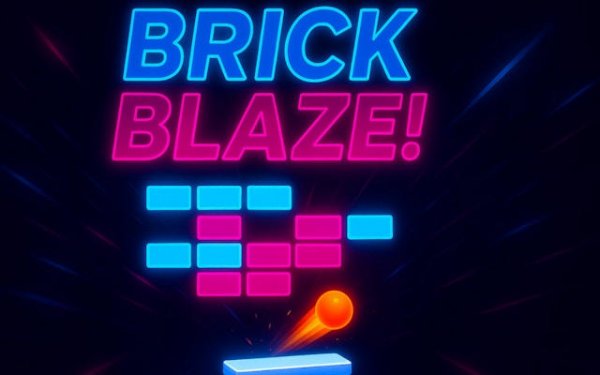 Neon Brick Breaker Arcade