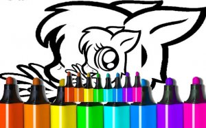 Cool Anime Animals Coloring Game Online - Ludoryx free online game
