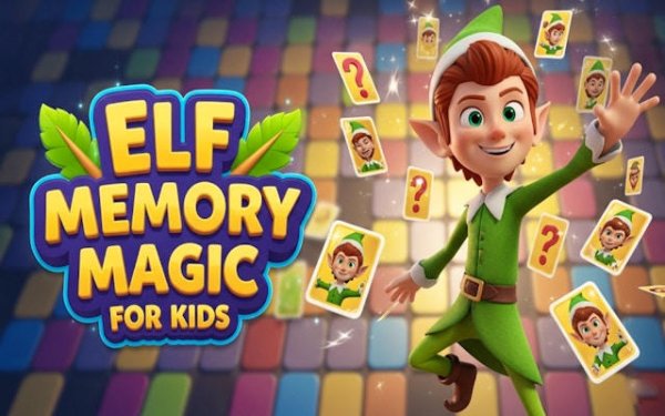 Elf Memory Matching Puzzle