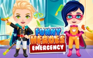 Funny Heroes Emergency: Hero Rescue & Makeover Online Game - Ludoryx free online game