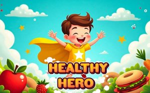 Healthy Hero: Food Dodge Adventure Online Game - Ludoryx free online game