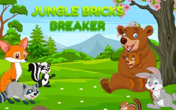 Jungle Brick Breaker Puzzle