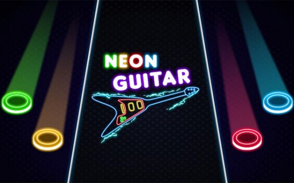 Neon Guitar: Rhythm Arcade Game