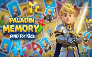 Paladin Memory Find for Kids - Brain Training Card Matching Puzzle Game - Ludoryx free online game