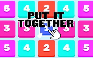 Put It Together: Number Merge Puzzle Online - Ludoryx free online game