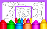 Easy Animal Coloring Pages For Kids - Free Coloring Book Game