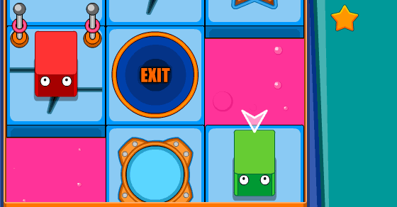 Blocky's Path: Memory Puzzle